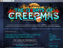 Tablet Screenshot of creepmas.com